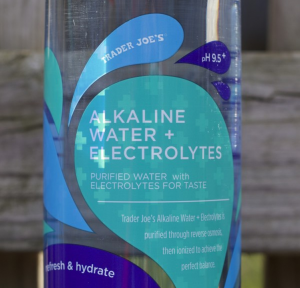 Trader Joe's alkaline water