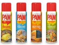 Pam cooking sprays