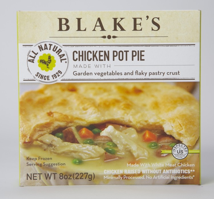 Chris Licata, on Blake's top-selling chicken pot pie: “People have long been buying mass produced pot pies with tons of ingredients you would sooner find in a lab than a kitchen. By having a cleaner version of it, we’re giving them the opportunity to indulge a little with classic comfort food, but with better ingredients and half the sodium and calories.”
